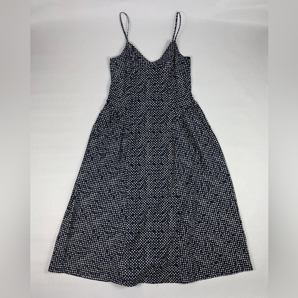 Madewell Dark Nightfall Nancy Midi Dress 8